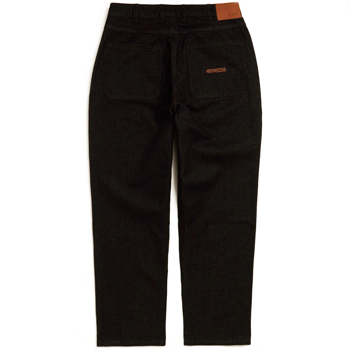 CCS Baggy Taper Denim Jeans - Black - Image 6