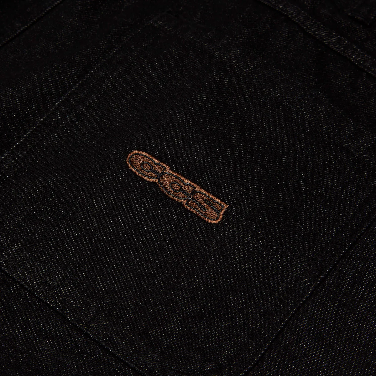 CCS Baggy Taper Denim Jeans - Black - Image 9