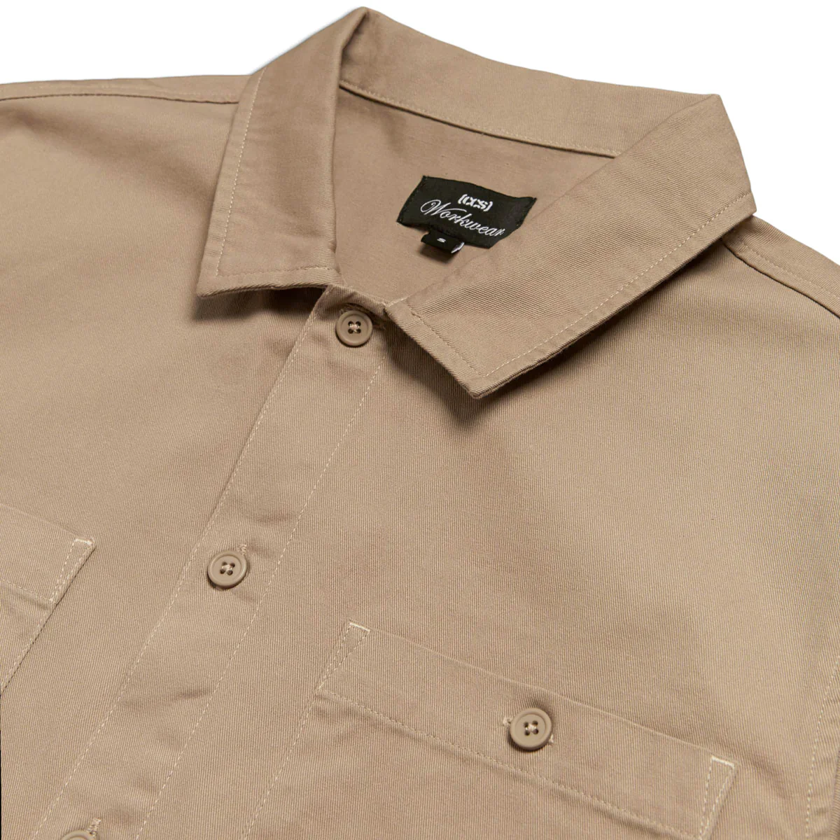 CCS Heavy Cotton Work Shirt - Khaki - Image 6