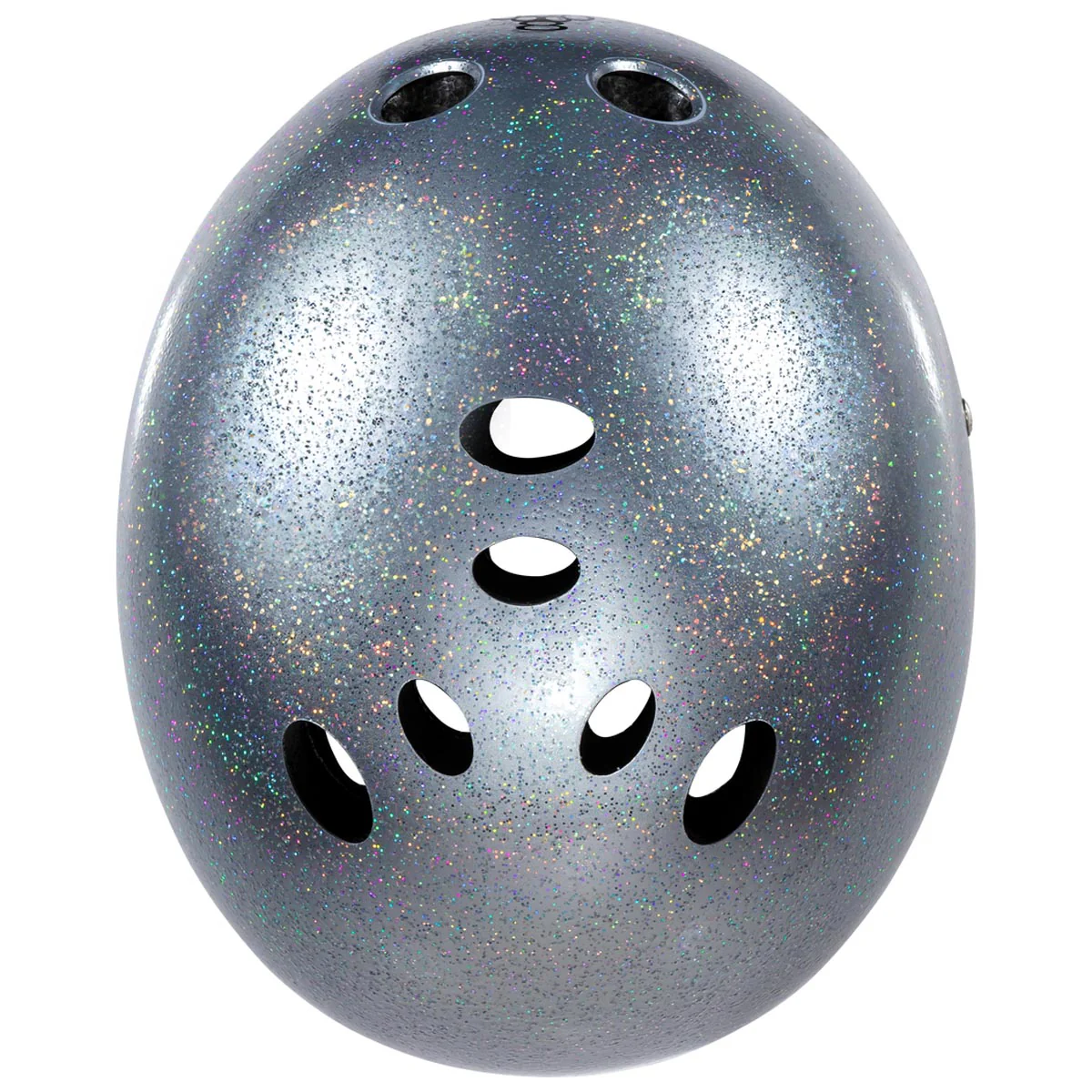 Triple Eight Certified Sweatsaver Helmet - Silver Glitter - Image 3