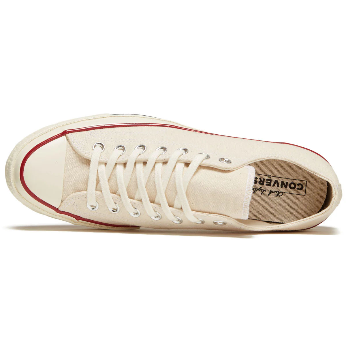 Converse Chuck 70 Ox Shoes - Parchment/Garnet/Egret - Image 3