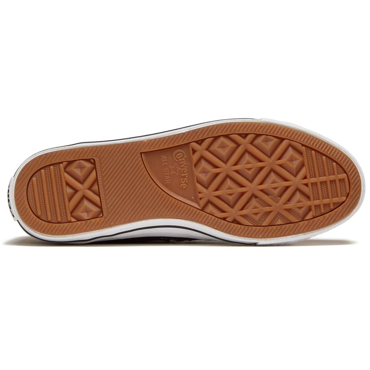 Converse One Star Pro Ox Shoes - Black/Black/White - Image 4