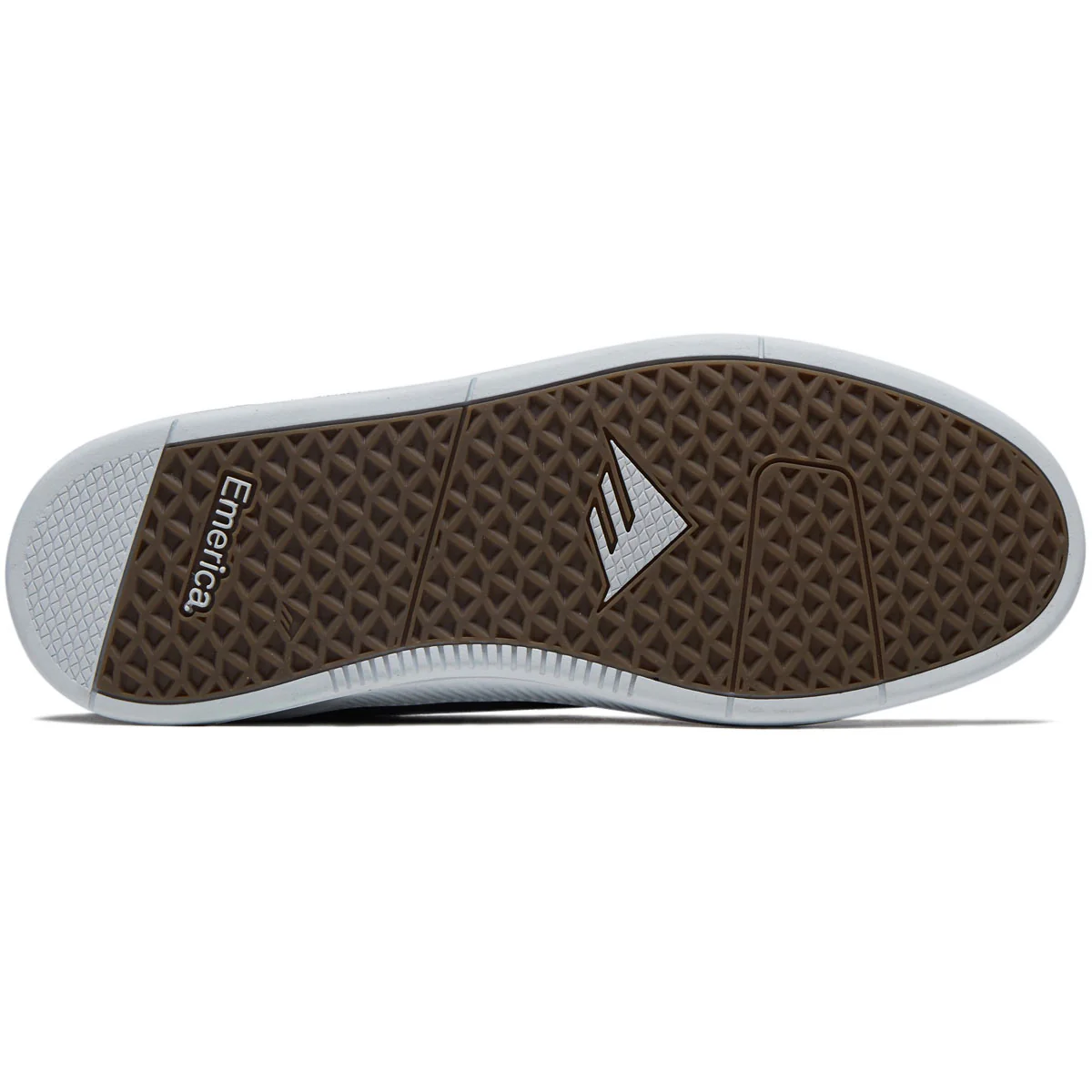 Emerica Romero Skater Shoes - Black/White/Gold - Image 4