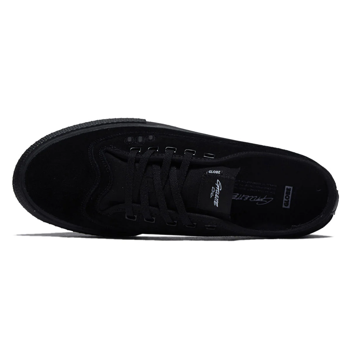 Globe Gillette Shoes - Black/Suede/Black - Image 3
