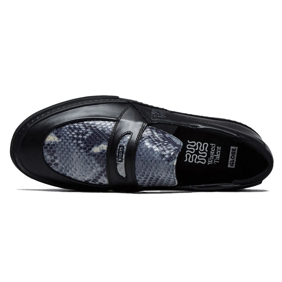 Globe Liaizon Shoes - Wasted Talent Black/Snake - Image 3
