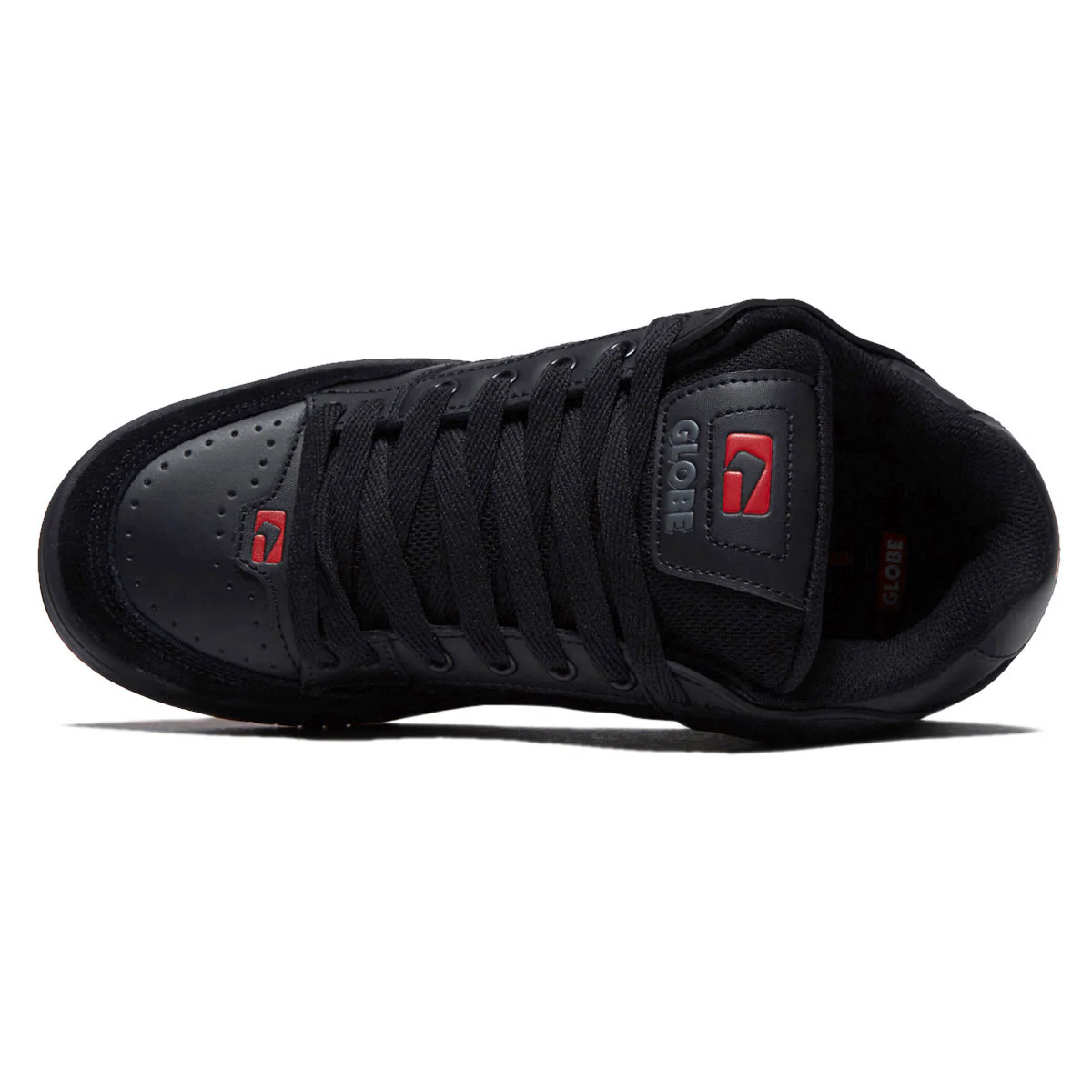 Globe Tilt Shoes - Black/Red/Charcoal - Image 3