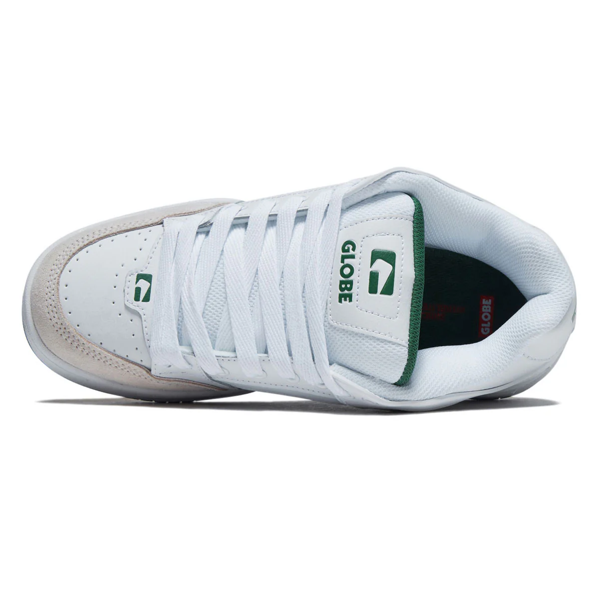 Globe Tilt Shoes - White/Green - Image 3