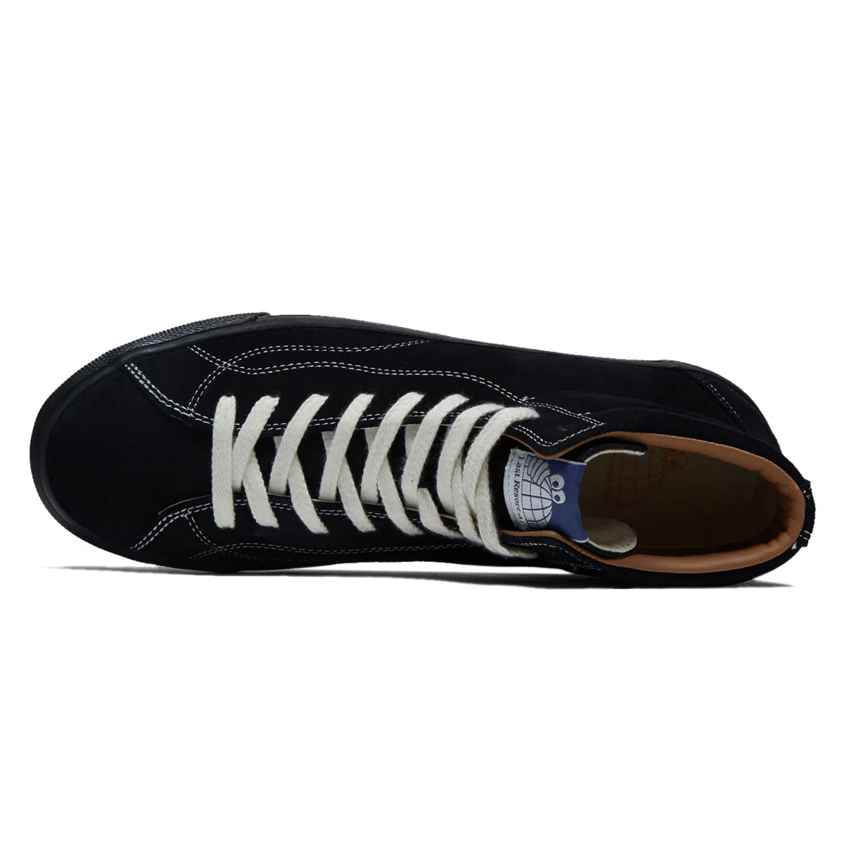 Last Resort AB VM003 Suede Hi Shoes - Black/White/Black - Image 3