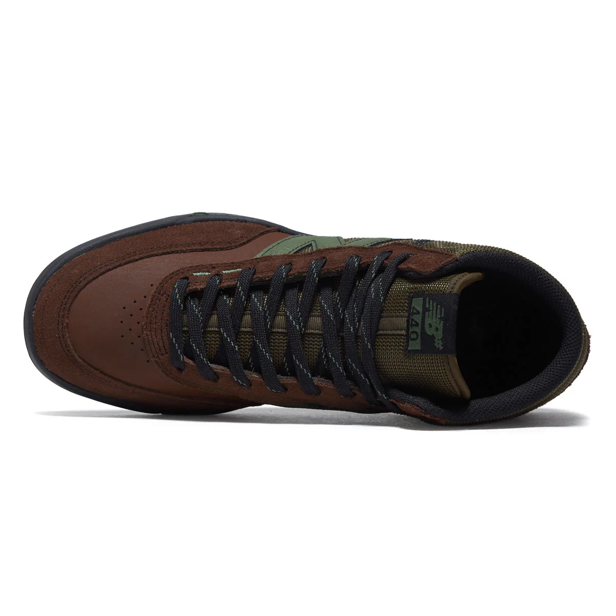 New Balance 440 Hi V2 Shoes - Brown/Olive - Image 3