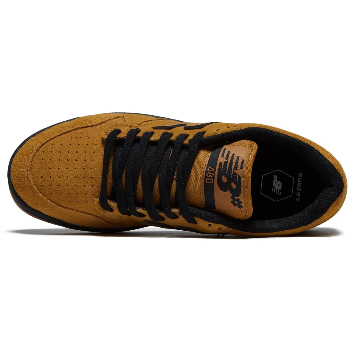 New Balance 480 Shoes - Tobacco/Black - Image 3