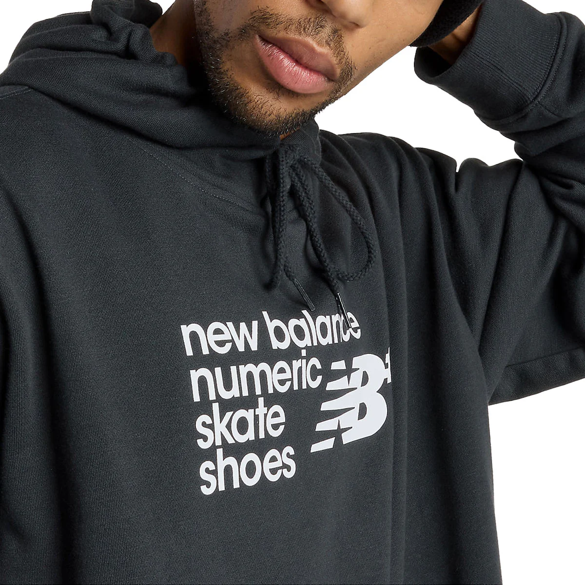 New Balance Numeric Logo Hoodie - Black - Image 3