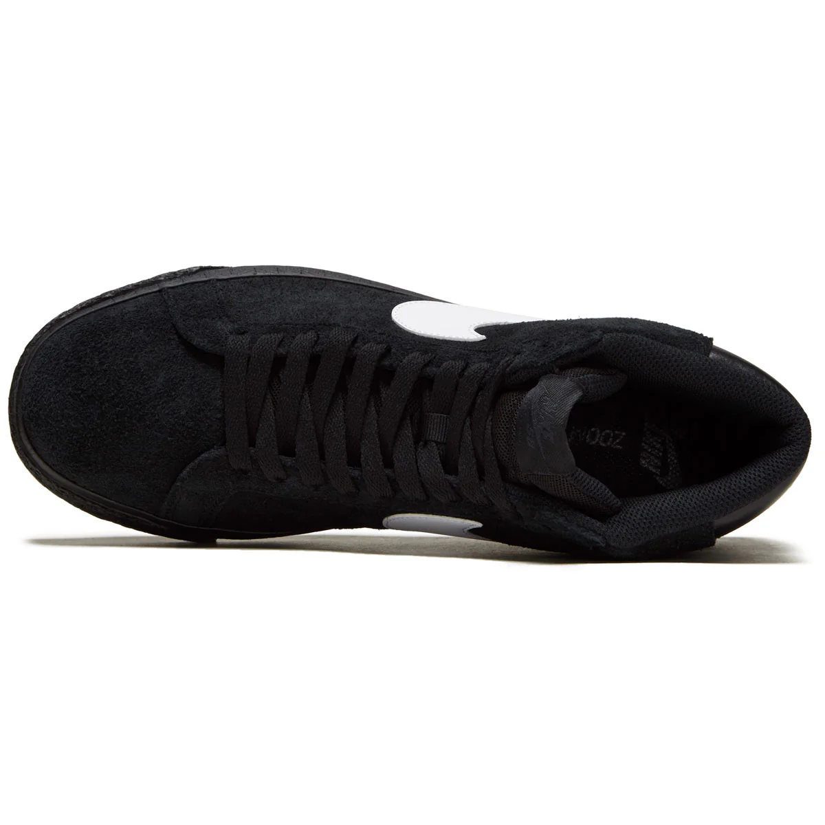 Nike SB Zoom Blazer Mid Shoes - Black/White/Black/Black - Image 3