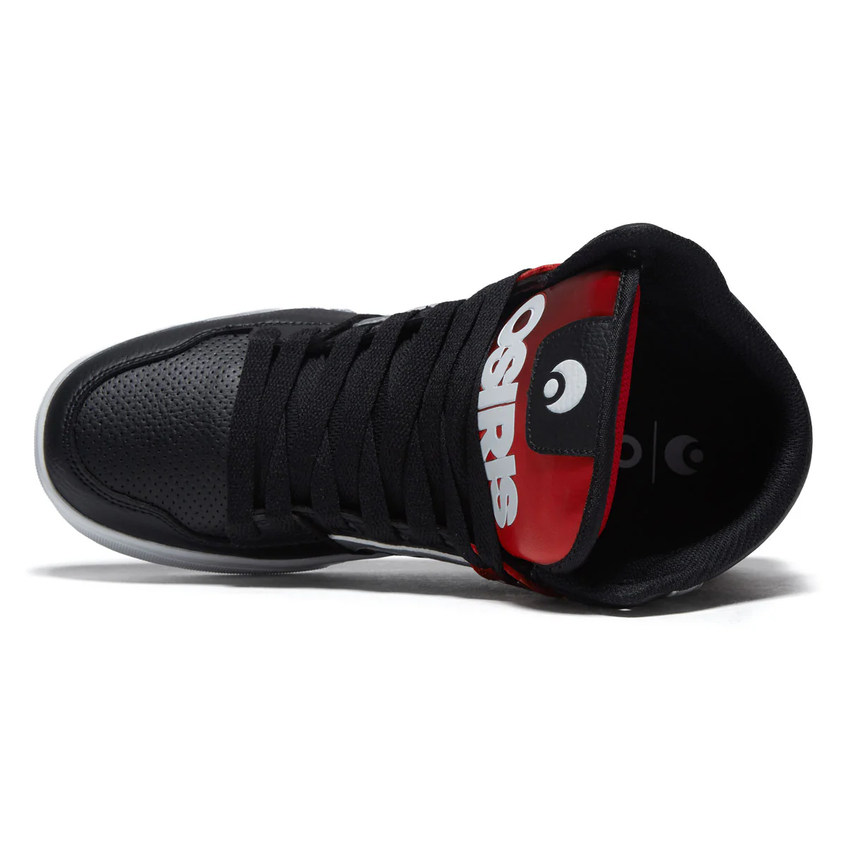 Osiris Clone Shoes - Black/Red/Holo - Image 3