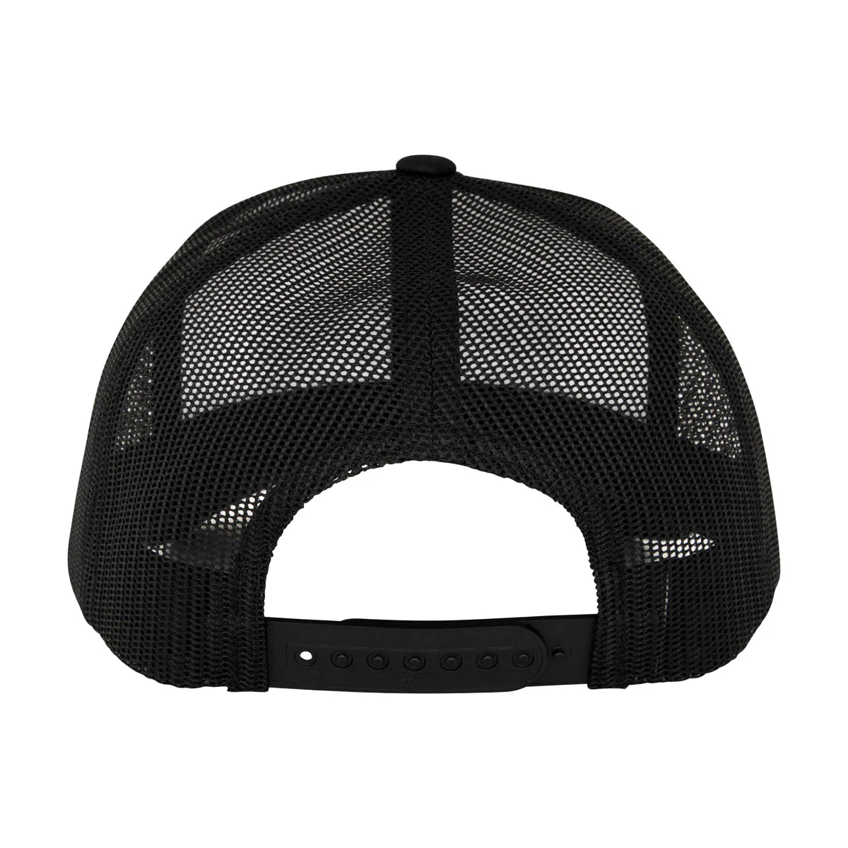 Santa Cruz Cut Strip Mesh Trucker Hat - White/Black - Image 3
