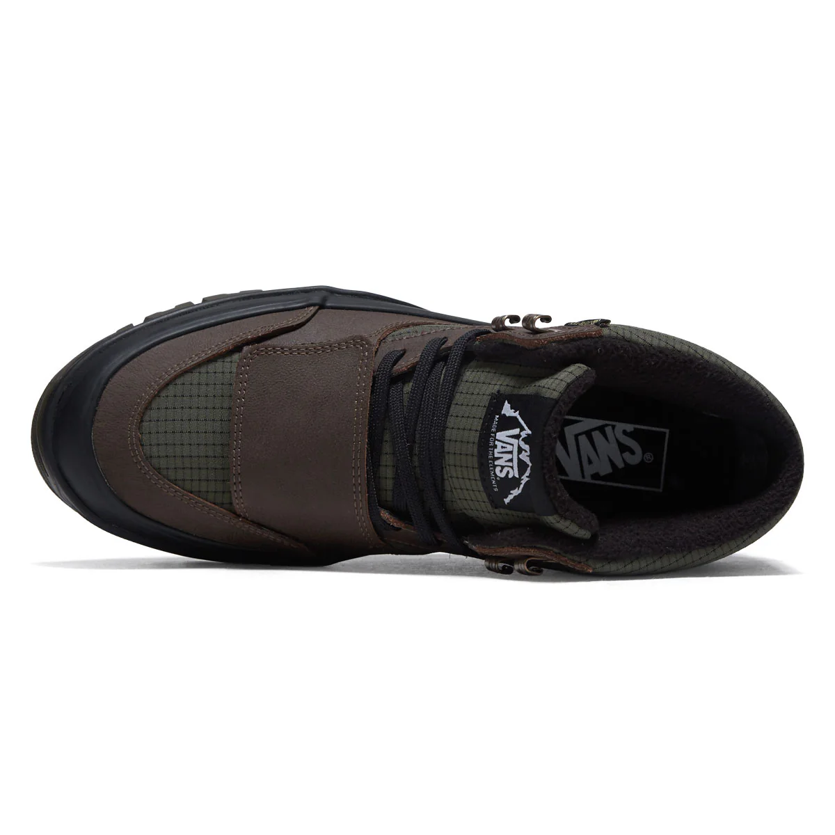 Vans Mountain Mid Gore-Tex Insulated MTE Shoes - Dark Green/Dark Brown - Image 3