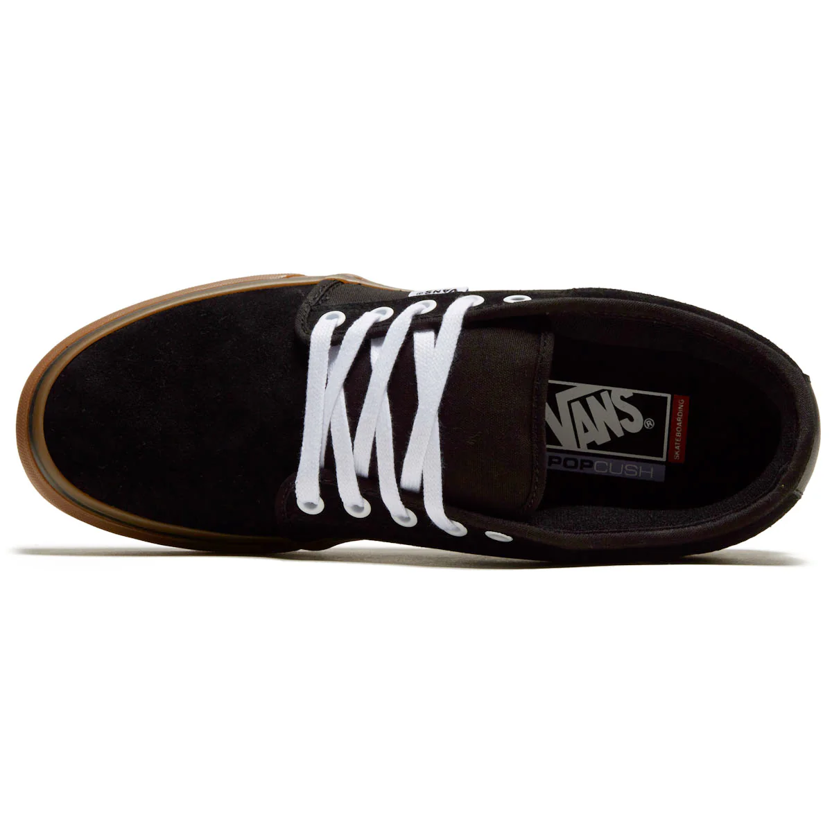 Vans Skate Chukka Low Shoes - Black/Black/Gum - Image 3