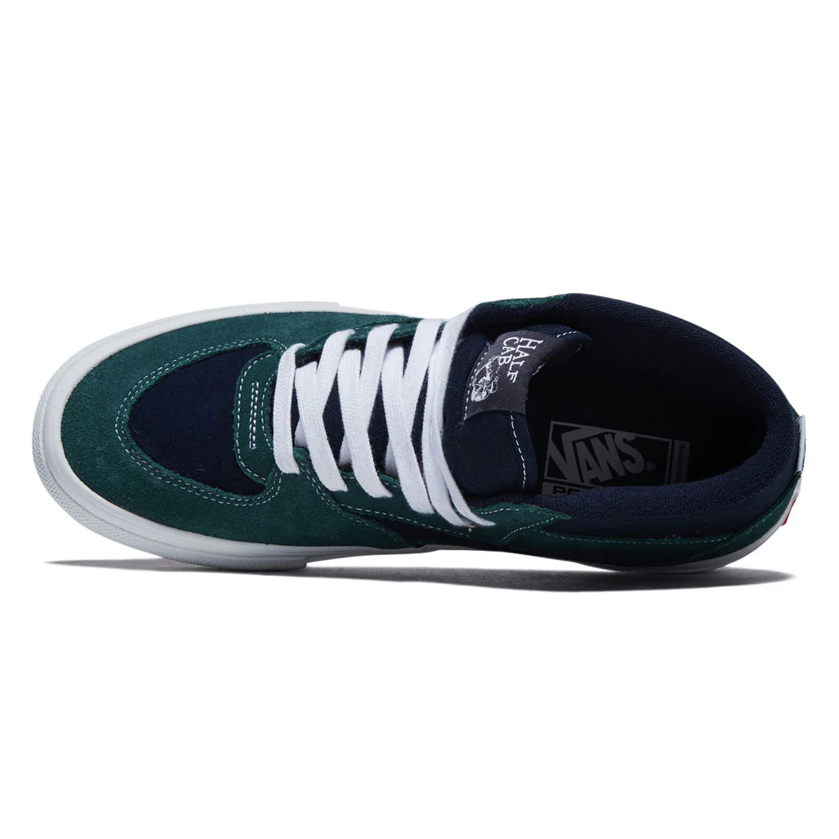 Vans Skate Half Cab Shoes - Tartan Blue/Green - Image 3